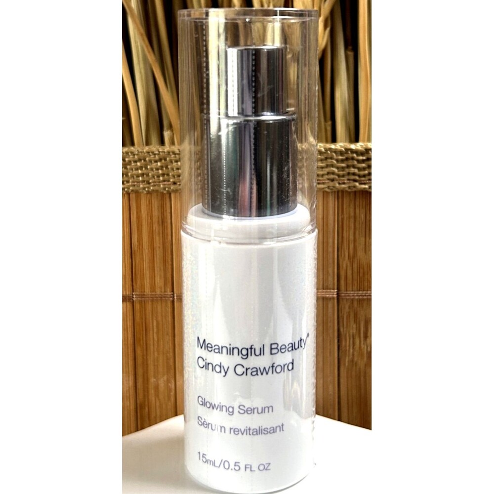 Meaningful Beauty Cindy Crawford GLOWING Serum 0.5 oz BRAND NEW & SEALED +🎁